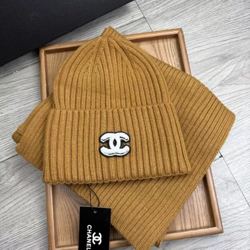Cheap Chanel Hat and Scarf Set #1372232 Replica Wholesale [$52.00 USD] [ITEM#1372232] on Replica Chanel Hat and Scarf and Glove Set