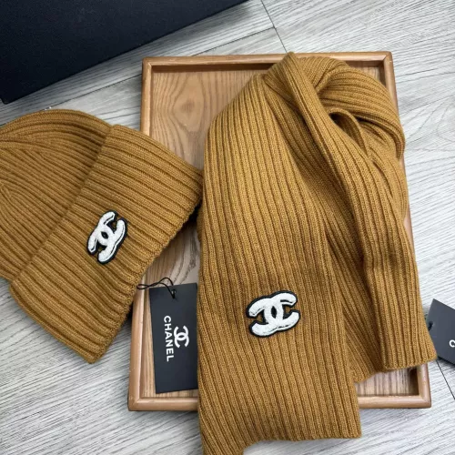 Cheap Chanel Hat and Scarf Set #1372232 Replica Wholesale [$52.00 USD] [ITEM#1372232] on Replica Chanel Hat and Scarf and Glove Set