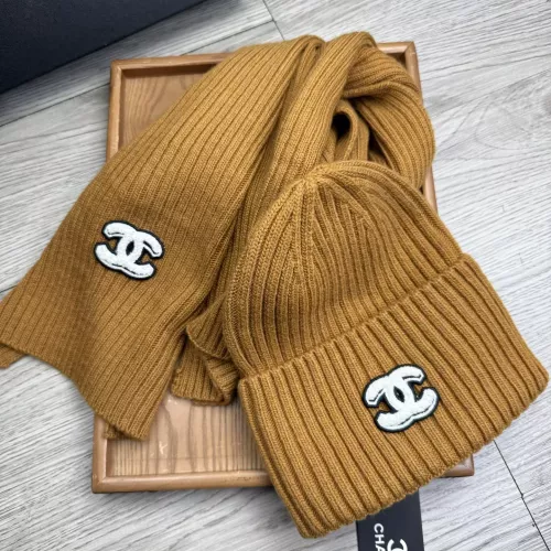 Cheap Chanel Hat and Scarf Set #1372232 Replica Wholesale [$52.00 USD] [ITEM#1372232] on Replica Chanel Hat and Scarf and Glove Set