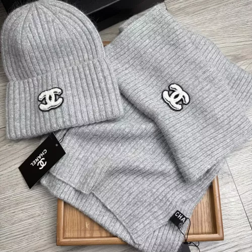 Cheap Chanel Hat and Scarf Set #1372233 Replica Wholesale [$52.00 USD] [ITEM#1372233] on Replica Chanel Hat and Scarf and Glove Set