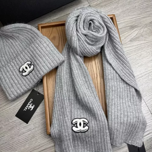 Cheap Chanel Hat and Scarf Set #1372233 Replica Wholesale [$52.00 USD] [ITEM#1372233] on Replica Chanel Hat and Scarf and Glove Set