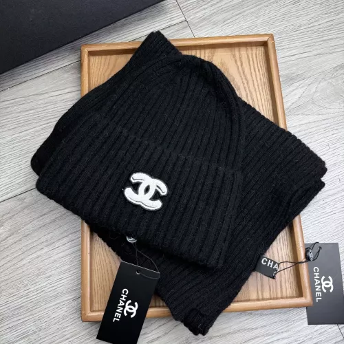 Cheap Chanel Hat and Scarf Set #1372234 Replica Wholesale [$52.00 USD] [ITEM#1372234] on Replica Chanel Hat and Scarf and Glove Set