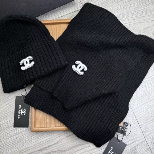 Cheap Chanel Hat and Scarf Set #1372234 Replica Wholesale [$52.00 USD] [ITEM#1372234] on Replica Chanel Hat and Scarf and Glove Set