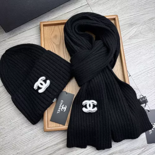 Cheap Chanel Hat and Scarf Set #1372234 Replica Wholesale [$52.00 USD] [ITEM#1372234] on Replica Chanel Hat and Scarf and Glove Set