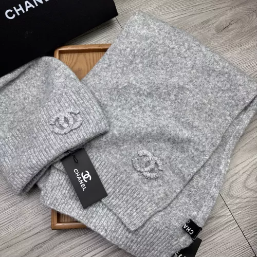 Chanel Hat and Scarf Set #1372236