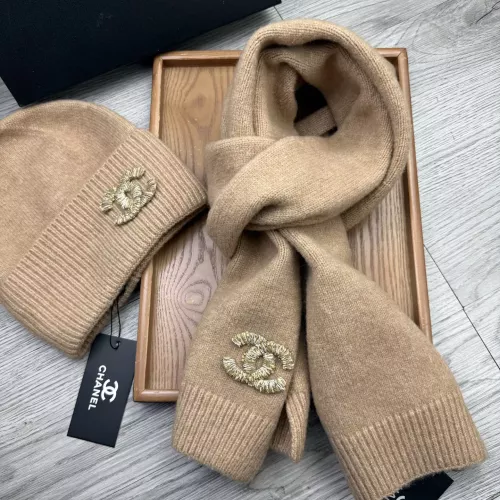 Cheap Chanel Hat and Scarf Set #1372237 Replica Wholesale [$52.00 USD] [ITEM#1372237] on Replica Chanel Hat and Scarf and Glove Set