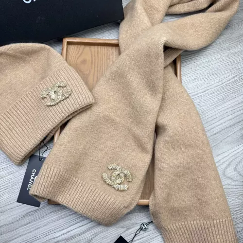 Cheap Chanel Hat and Scarf Set #1372237 Replica Wholesale [$52.00 USD] [ITEM#1372237] on Replica Chanel Hat and Scarf and Glove Set