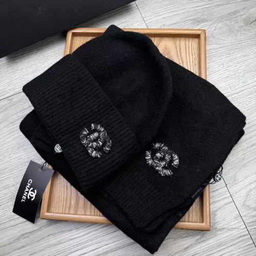 Cheap Chanel Hat and Scarf Set #1372238 Replica Wholesale [$52.00 USD] [ITEM#1372238] on Replica Chanel Hat and Scarf and Glove Set
