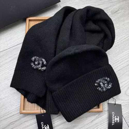 Cheap Chanel Hat and Scarf Set #1372238 Replica Wholesale [$52.00 USD] [ITEM#1372238] on Replica Chanel Hat and Scarf and Glove Set
