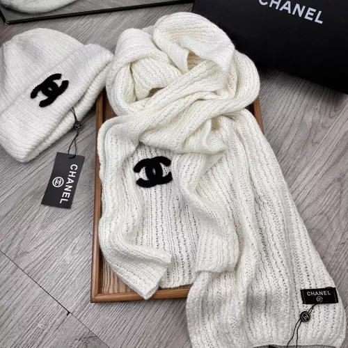 Cheap Chanel Hat and Scarf Set #1372239 Replica Wholesale [$52.00 USD] [ITEM#1372239] on Replica Chanel Hat and Scarf and Glove Set
