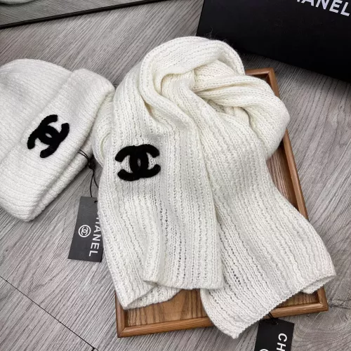 Cheap Chanel Hat and Scarf Set #1372239 Replica Wholesale [$52.00 USD] [ITEM#1372239] on Replica Chanel Hat and Scarf and Glove Set