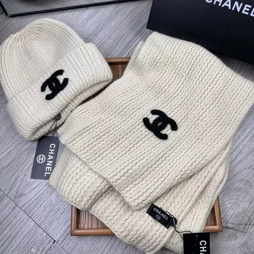 Cheap Chanel Hat and Scarf Set #1372240 Replica Wholesale [$52.00 USD] [ITEM#1372240] on Replica Chanel Hat and Scarf and Glove Set