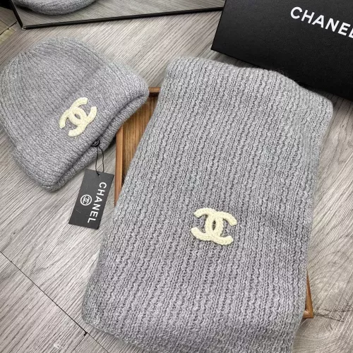 Cheap Chanel Hat and Scarf Set #1372241 Replica Wholesale [$52.00 USD] [ITEM#1372241] on Replica Chanel Hat and Scarf and Glove Set