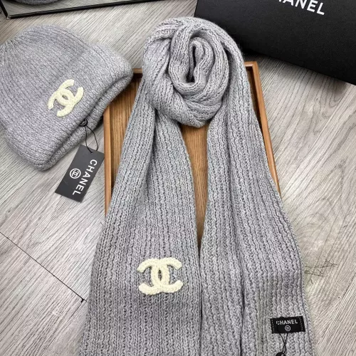 Cheap Chanel Hat and Scarf Set #1372241 Replica Wholesale [$52.00 USD] [ITEM#1372241] on Replica Chanel Hat and Scarf and Glove Set