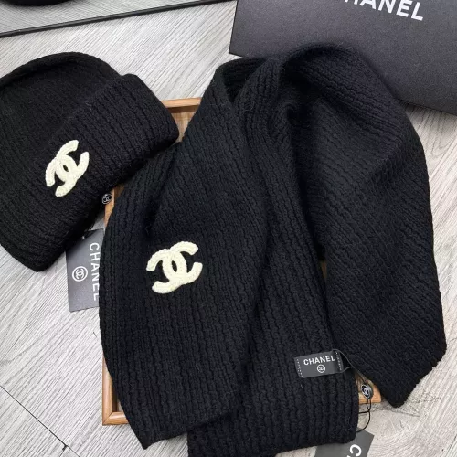 Cheap Chanel Hat and Scarf Set #1372242 Replica Wholesale [$52.00 USD] [ITEM#1372242] on Replica Chanel Hat and Scarf and Glove Set