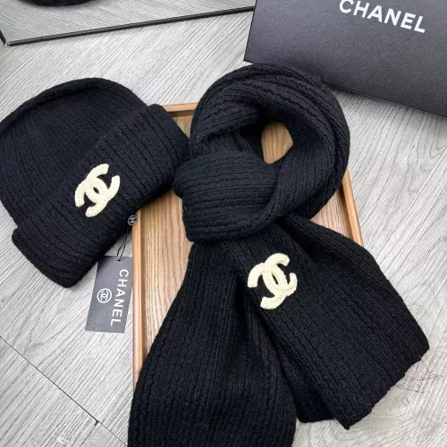 Cheap Chanel Hat and Scarf Set #1372242 Replica Wholesale [$52.00 USD] [ITEM#1372242] on Replica Chanel Hat and Scarf and Glove Set
