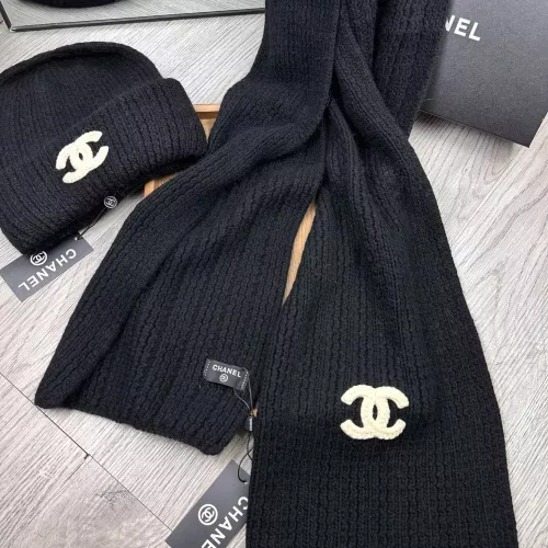 Cheap Chanel Hat and Scarf Set #1372242 Replica Wholesale [$52.00 USD] [ITEM#1372242] on Replica Chanel Hat and Scarf and Glove Set