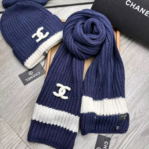 Cheap Chanel Hat and Scarf Set #1372246 Replica Wholesale [$52.00 USD] [ITEM#1372246] on Replica Chanel Hat and Scarf and Glove Set