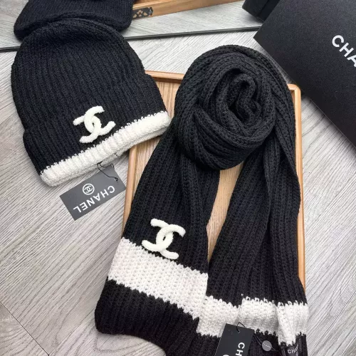 Cheap Chanel Hat and Scarf Set #1372247 Replica Wholesale [$52.00 USD] [ITEM#1372247] on Replica Chanel Hat and Scarf and Glove Set
