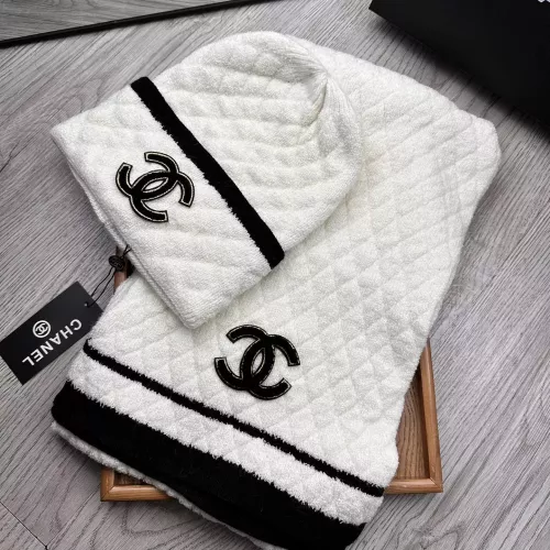 Cheap Chanel Hat and Scarf Set #1372248 Replica Wholesale [$52.00 USD] [ITEM#1372248] on Replica Chanel Hat and Scarf and Glove Set
