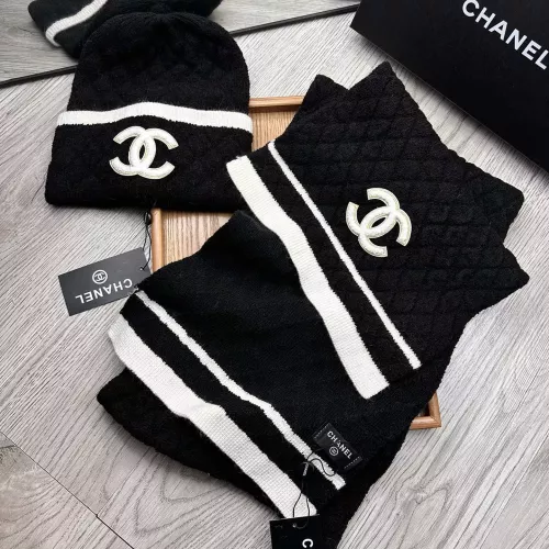 Cheap Chanel Hat and Scarf Set #1372249 Replica Wholesale [$52.00 USD] [ITEM#1372249] on Replica Chanel Hat and Scarf and Glove Set