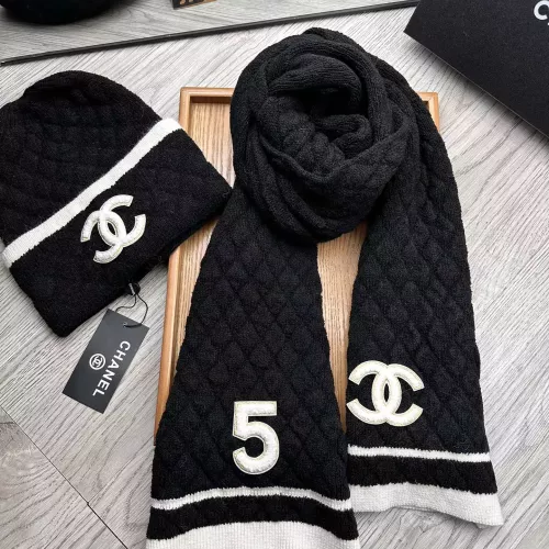 Cheap Chanel Hat and Scarf Set #1372249 Replica Wholesale [$52.00 USD] [ITEM#1372249] on Replica Chanel Hat and Scarf and Glove Set