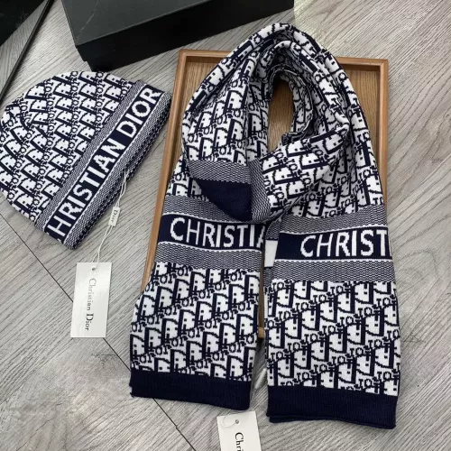 Cheap Christian Dior Hat and Scarf Set #1372485 Replica Wholesale [$48.00 USD] [ITEM#1372485] on Replica Christian Dior Hat and Scarf and Glove Set