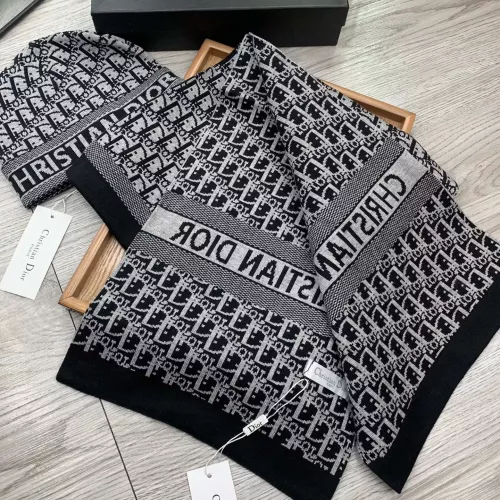 Cheap Christian Dior Hat and Scarf Set #1372486 Replica Wholesale [$48.00 USD] [ITEM#1372486] on Replica Christian Dior Hat and Scarf and Glove Set