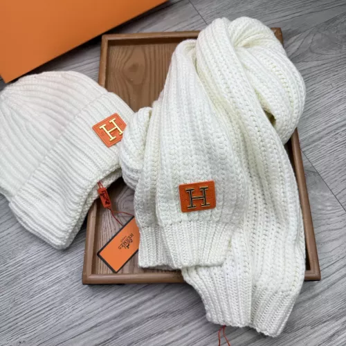 Cheap Hermes Hat and Scarf Set #1372492 Replica Wholesale [$52.00 USD] [ITEM#1372492] on Replica Hermes Hat and Scarf and Glove Set
