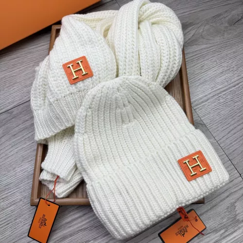 Cheap Hermes Hat and Scarf Set #1372492 Replica Wholesale [$52.00 USD] [ITEM#1372492] on Replica Hermes Hat and Scarf and Glove Set