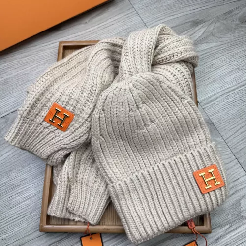 Cheap Hermes Hat and Scarf Set #1372493 Replica Wholesale [$52.00 USD] [ITEM#1372493] on Replica Hermes Hat and Scarf and Glove Set
