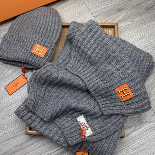 Cheap Hermes Hat and Scarf Set #1372494 Replica Wholesale [$52.00 USD] [ITEM#1372494] on Replica Hermes Hat and Scarf and Glove Set