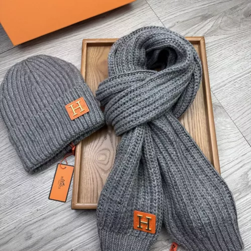 Cheap Hermes Hat and Scarf Set #1372494 Replica Wholesale [$52.00 USD] [ITEM#1372494] on Replica Hermes Hat and Scarf and Glove Set