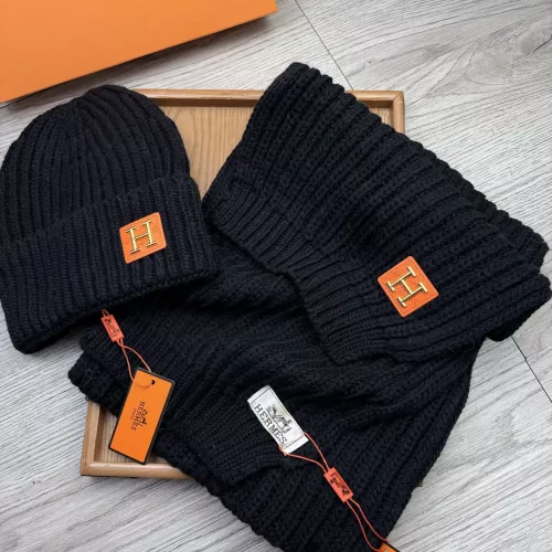 Cheap Hermes Hat and Scarf Set #1372495 Replica Wholesale [$52.00 USD] [ITEM#1372495] on Replica Hermes Hat and Scarf and Glove Set