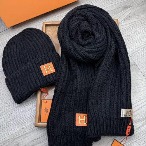 Cheap Hermes Hat and Scarf Set #1372495 Replica Wholesale [$52.00 USD] [ITEM#1372495] on Replica Hermes Hat and Scarf and Glove Set