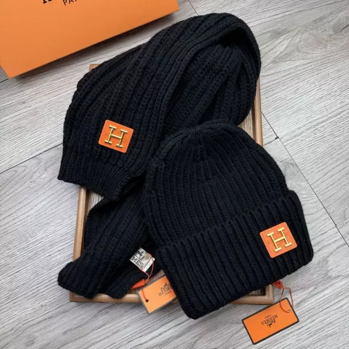 Cheap Hermes Hat and Scarf Set #1372495 Replica Wholesale [$52.00 USD] [ITEM#1372495] on Replica Hermes Hat and Scarf and Glove Set