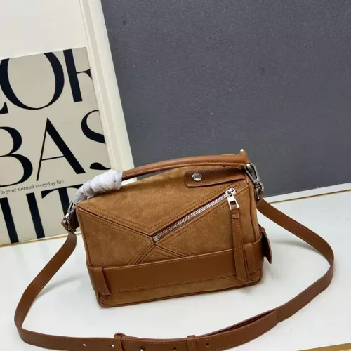 Cheap LOEWE AAA Quality Messenger Bags For Women #1372501 Replica Wholesale [$102.00 USD] [ITEM#1372501] on Replica LOEWE AAA Quality Messenger Bags