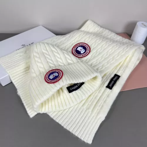 Cheap Canada Goose Hat and Scarf Set #1372567 Replica Wholesale [$42.00 USD] [ITEM#1372567] on Replica Canada Goose Hat and Scarf and Glove Set