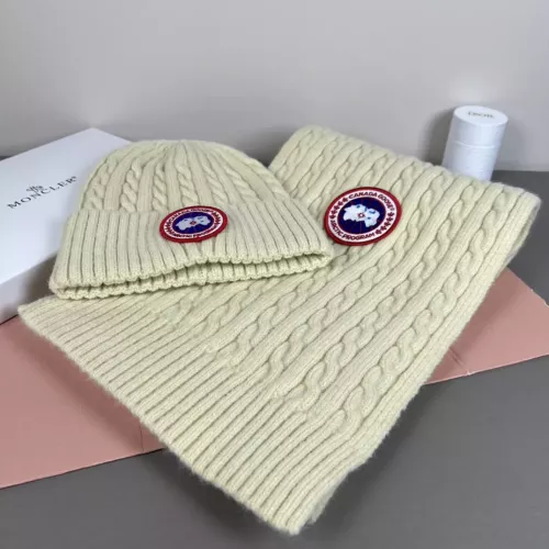Cheap Canada Goose Hat and Scarf Set #1372568 Replica Wholesale [$42.00 USD] [ITEM#1372568] on Replica Canada Goose Hat and Scarf and Glove Set