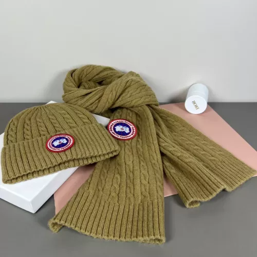 Cheap Canada Goose Hat and Scarf Set #1372569 Replica Wholesale [$42.00 USD] [ITEM#1372569] on Replica Canada Goose Hat and Scarf and Glove Set