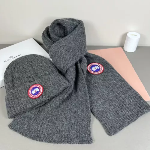 Cheap Canada Goose Hat and Scarf Set #1372574 Replica Wholesale [$42.00 USD] [ITEM#1372574] on Replica Canada Goose Hat and Scarf and Glove Set