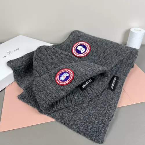 Cheap Canada Goose Hat and Scarf Set #1372574 Replica Wholesale [$42.00 USD] [ITEM#1372574] on Replica Canada Goose Hat and Scarf and Glove Set