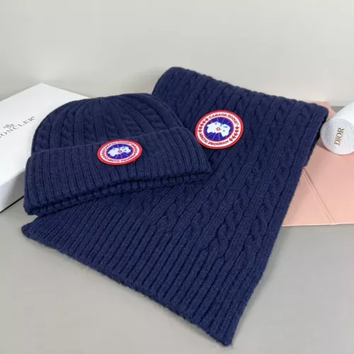 Cheap Canada Goose Hat and Scarf Set #1372575 Replica Wholesale [$42.00 USD] [ITEM#1372575] on Replica Canada Goose Hat and Scarf and Glove Set