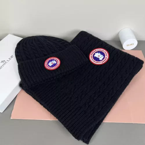 Cheap Canada Goose Hat and Scarf Set #1372576 Replica Wholesale [$42.00 USD] [ITEM#1372576] on Replica Canada Goose Hat and Scarf and Glove Set