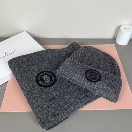 Cheap Canada Goose Hat and Scarf Set #1372578 Replica Wholesale [$42.00 USD] [ITEM#1372578] on Replica Canada Goose Hat and Scarf and Glove Set