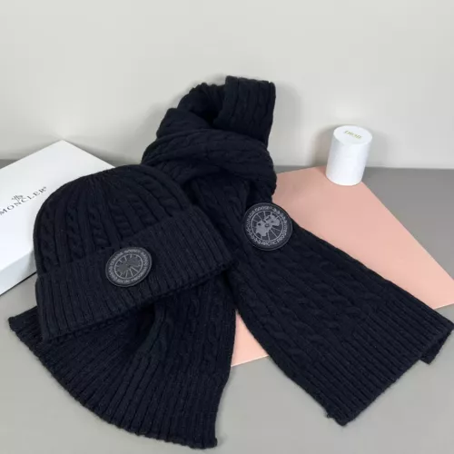 Cheap Canada Goose Hat and Scarf Set #1372579 Replica Wholesale [$42.00 USD] [ITEM#1372579] on Replica Canada Goose Hat and Scarf and Glove Set