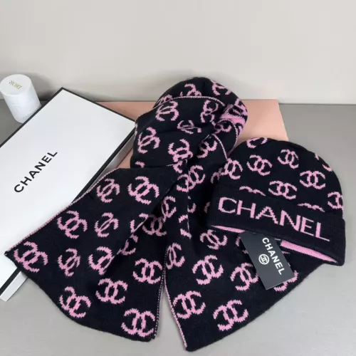 Cheap Chanel Hat and Scarf Set #1372582 Replica Wholesale [$42.00 USD] [ITEM#1372582] on Replica Chanel Hat and Scarf and Glove Set