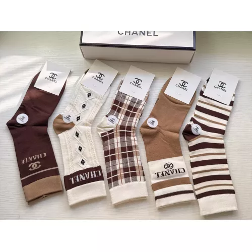 Cheap Chanel Socks #1372589 Replica Wholesale [$29.00 USD] [ITEM#1372589] on Replica Chanel Socks