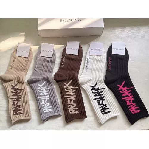Cheap Balenciaga Socks For Women #1372590 Replica Wholesale [$29.00 USD] [ITEM#1372590] on Replica Balenciaga Socks