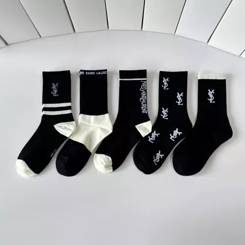 Cheap Yves Saint Laurent YSL Socks #1372592 Replica Wholesale [$29.00 USD] [ITEM#1372592] on Replica Yves Saint Laurent YSL Socks